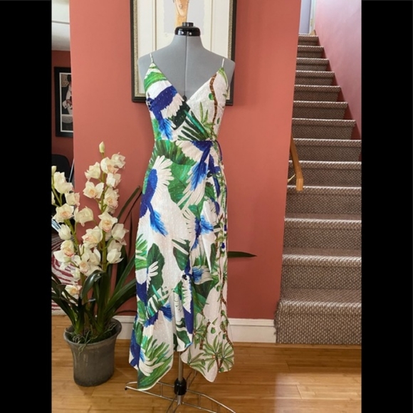 Farm rio mixed palm dress - Picture 4 of 7